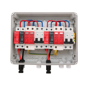 Scatola di Giunzione a Parete Impermeabile IP65 XIONGSOLAR 2 Ingressi 2 Uscite per Pannelli Solari Fotovoltaici con Portafusibili per Elettronica e Strumentazione - Product Image 1