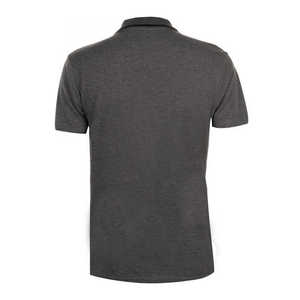 Chemise unisexe slim fit pour homme, personnalisable avec logo brodé, poche unie, manches courtes, tissu Dobby, ODM, vente en gros - Product Image 2