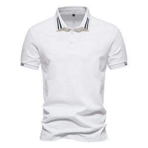 Polos de manga corta de alta calidad para hombre, Polo personalizado para hombre, Polo de golf con diseño bordado personalizado - Product Image 5