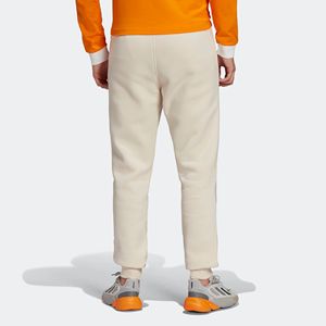 Pantalones de chándal transpirables de triple lámina, 70% algodón, 30% poliéster reciclado, forro polar, Blanco maravilla - Product Image 2