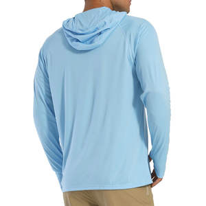 Pesca Camisas con capucha Manga larga Senderismo Pesca Sudadera con capucha Venta al por mayor Protección UV UPF 50 + Ropa de pesca - Product Image 2