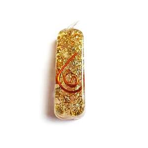 Wholesale Crystal Orgone Agate Pendant Handmade Feng Shui Style Gemstone Pendant for Fashion Jewelry & Energy Enhancement - Product Image 2