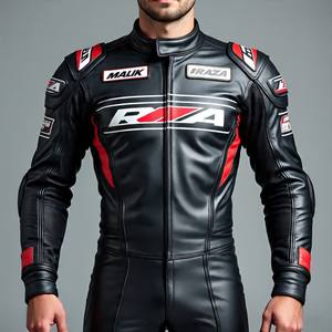 OEM personalizado traje de carreras de cuero para la motocicleta | Malik Raza venta al por mayor baja MOQ Biker Gear - Product Image 5