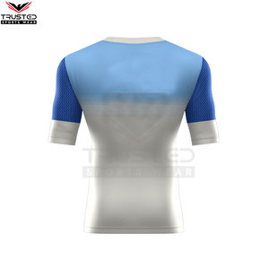 ชุดฟิตเนสแขนยาวสำหรับผู้ชายชุดแรชการ์ดแบบระบายอากาศได้ดีขนาดออกแบบได้ตามต้องการ - Product Image 3