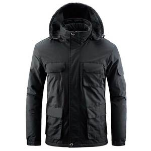 Chaqueta de esquí personalizada, cortavientos e impermeable, con forro térmico y capucha ajustable, para deportes de nieve al aire libre y viajes. - Product Image 1