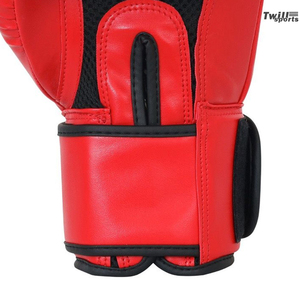 Guantes de boxeo de cuero de alta calidad para artes marciales-Marca TWILL SPORTS, colores y logotipo personalizados ligeros y de dedo completo - Product Image 2