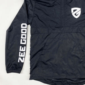 Veste coupe-vent d'hiver pour homme en toile imperméable de haute qualité, imprimée sur le devant, fabriquée au Pakistan, faible MOQ, vente chaude - Product Image 4