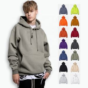 Sudadera con capucha de algodón de fabricante, sudadera Premium de lana pesada, Sudadera con capucha personalizada de gran tamaño para hombre - Product Image 2