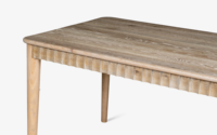 Mesa de Comedor Moderna de Madera Maciza de Alta Calidad, Extensible, para Apartamentos, Resistente, Duradera, Ecológica, Portátil, Muebles para el Hogar
