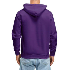 Sudadera de Felpa Extra Grande de Algodón 100%, con Bordado, Liso, Teñido, con Estampado Personalizado, de Alta Calidad - Product Image 6