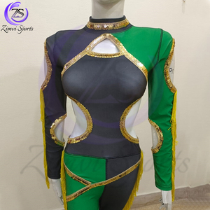 Uniforme de majorette sur mesure, nouvelle tendance, qualité supérieure, confortable, nouvelle arrivée, par Zimvi Sports - Product Image 4