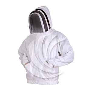 Chaqueta de Apicultura Transpirable, Ropa de Apicultura Blanca, Suministros de Fábrica, Traje de Apicultor, Chaqueta de Apicultor - Product Image 2