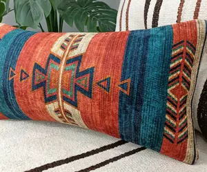 travesseiro de decoração para casa, fronha tribal, almofada de banco, travesseiro contemporâneo