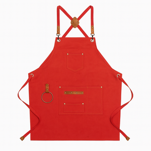 Delantal de Cocina Impermeable de Algodón Tejido MORGANS INDUSTRIES para Mujer/Hombre, Diseño sin Mangas, con Bolsillos, Estilo Moderno para el Trabajo - Product Image 1