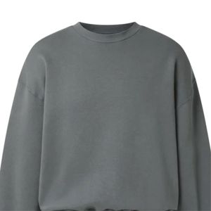 Sweat-shirt à col rond classique pour hommes et femmes avec manches longues idéal pour superposer, se prélasser et Style de rue décontracté - Product Image 3