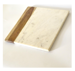 Planche à découper en bois d'acacia et en marbre Planche à découper domestique en marbre Planche à découper en bois d'acacia - Product Image 1