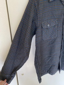 Ropa de calle esencial de gran tamaño Vintage 60s Towncraft 100% camisa a cuadros de lana peinada Penneys camiseta al por mayor - Product Image 2