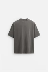 Camiseta de 300g/m² con hombros caídos y peso pesado, Camisetas estampadas con logotipo personalizado, camiseta de lujo de gran tamaño, camiseta personalizada para hombre - Product Image 3