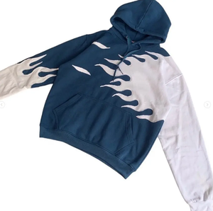 Sudadera con Capucha de Felpa 100% Algodón Suave, Capucha con Cordón Ajustable, Bolsillo Tipo Canguro, Conjuntos de Otoño que Ofrecen Comodidad y Calor para Uso Diario - Product Image 3