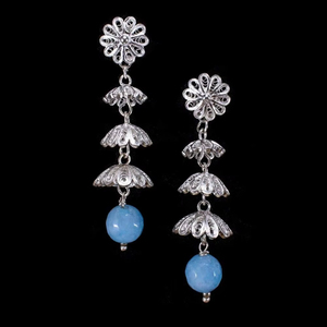 Meilleures ventes de boucles d'oreilles parapluie de haute qualité scintillantes de haute qualité directement du fournisseur indien - Product Image 1