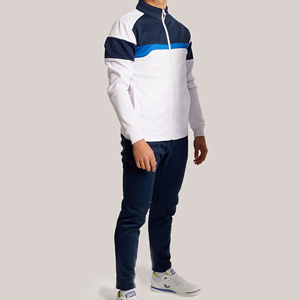 ชุดแจ็คเก็ตซิปและกางเกงวอร์มแบบขายส่ง ชุดวอร์มฟุตบอลแบบซับลิเมชั่นสำหรับผู้ชาย - Product Image 2