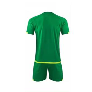 เสื้อฟุตบอลและชุดยูนิฟอร์มผู้ชายแฟชั่นใหม่ปี 2026 พร้อมกางเกงขาสั้น สีและโลโก้สั่งทำได้ ระบายอากาศ แห้งเร็ว ผลิตจากโพลีเอสเตอร์ 100% - Product Image 2