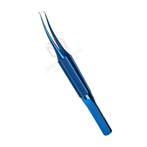 Plataforma de Ligadura de Fórceps Corneales de Acero Inoxidable Azul - Precisión de 0.12 mm para Cirugía Oftálmica |   Protector Ocular Reutilizable de Alta Calidad Personalizado - Product Image 4