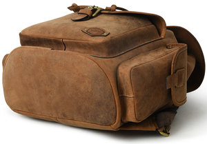 Último diseño Venta caliente al por mayor al aire libre Mochila de cuero genuino con estilo moderno - Product Image 5