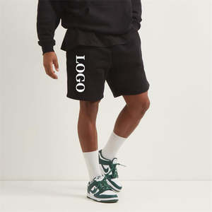 Venta al por mayor de pantalones cortos de sudor personalizados para correr peso pesado lisos hombres 100% algodón Fleece French Terry Sweat Shorts - Product Image 1