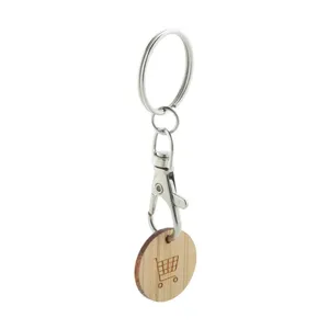 Boomarket Portachiavi Ecologici in Bambù, Moschettoni e Gadget Promozionali - Product Image 1