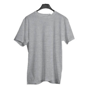 Wholesale High Quality Men's Unisex Short Sleeve T-Shirt Custom Printing Breathable Canvas Blank Solid Design - Product Image 4