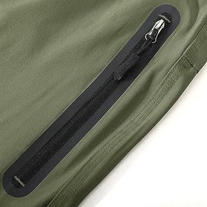 Color verde de alta calidad, nuevo diseño, ropa de moda, el más nuevo estilo, los hombres usan pantalones de atletismo personalizados, pantalones de punto ligeros para hombres - Product Image 5
