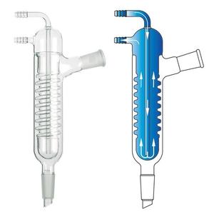 Produit très vendu, condenseur en verre de laboratoire de marque AARK, joint de pointe de goutteur standard conique extérieur inférieur intérieur, OEM - Product Image 5