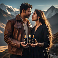 ALAM MINERALS Gouttes liquides de Shilajit pur de l'Himalaya 30 ML Supplément antioxydant pour adultes avec compte-gouttes Soutien immunitaire Énergie
