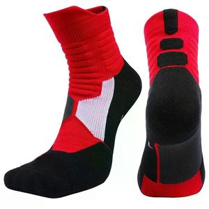 Calcetines deportivos de secado rápido de alta calidad para hombre y mujer, diseñados por OEM para invierno, equipo multicolor, logotipo personalizado impreso al mejor precio - Product Image 3