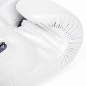 Gants d'entraînement professionnels en cuir PU véritable avec logo personnalisé, protection UV, antidérapants, sangle de poignet réglable pour la boxe et le punching - Product Image 5