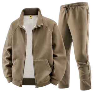 High Quality Three Piece <b>Spring</b> and Autumn Men's Sportswear Plus Size Casual Suit <b>Cardigan</b> Sweatshirt - Product Image 2