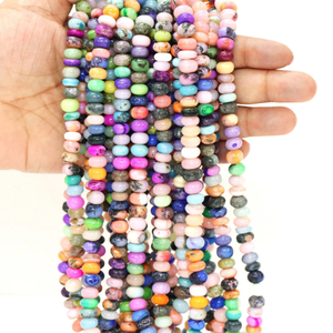 Cuentas Redondas de Ópalo Multicolor: Piedra Preciosa de Calidad AAA, 7-9 mm - Product Image 2