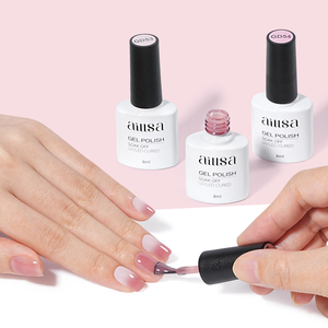 Set de Esmalte de Uñas en Gel Natural Rosa Leche <span class=keywords><strong>Aillsa</strong></span> Serie 5+2 con Base y Capa Superior, Esmalte de Uñas en Gel UV para Uñas DIY, Regalo - Product Image 6