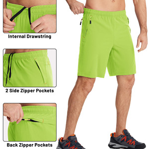 Pantalones cortos informales de algodón 100% para hombre con cintura elástica para una máxima comodidad, perfectos para el uso diario, disponibles en varios colores - Product Image 6