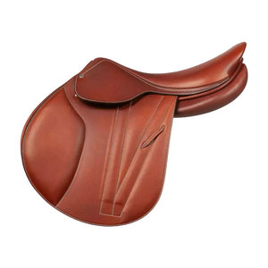 Silla de Montar Inglesa Ligera de Cuero para Práctica Diaria de Doma Clásica, con Costuras Duraderas y Diseño de Ajuste Seguro - Product Image 1