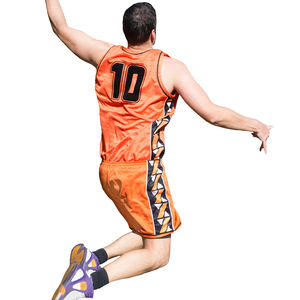 Última camiseta de baloncesto juvenil personalizada 100% poliéster sublimación reversible práctica ropa deportiva equipo uniforme ropa de baloncesto - Product Image 5