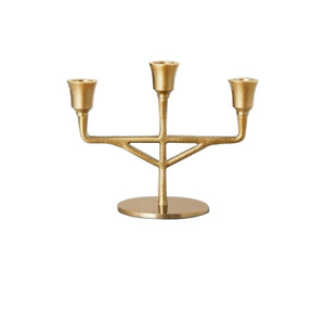 Bougeoir votif au design martelé personnalisé de qualité supérieure Bougeoir au design moderne à finition dorée intérieure antique - Product Image 2