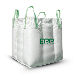 Offre spéciale, grands sacs de grains de qualité alimentaire 1 m3, étanche, vente en gros au Vietnam, grand sac à déflecteur tissé en PP vierge pour le riz et les céréales - Product Image 4