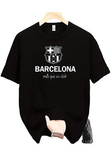 Camisetas de Hombre de Alta Calidad, 100% Algodón, Tejido de Punto, Cuello Redondo, Cómodas, Transpirables, Ecológicas, para Verano, Corte Regular, MOQ Personalizado - Product Image 2