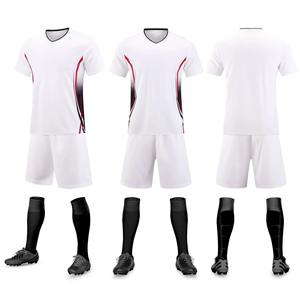 ชุดฟุตบอลแขนสั้นชุดฝึกฟุตบอลสำหรับผู้ชายและผู้ใหญ่เด็กชุดทีมนักเรียนชั้นประถมศึกษาฤดูร้อน - Product Image 6