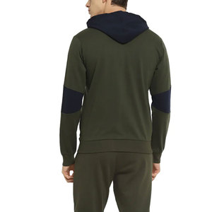 Chándal con capucha y cremallera ajustado ecológico de talla grande para hombre colección de invierno hecho en Pakistán recién llegado precio al por mayor - Product Image 6