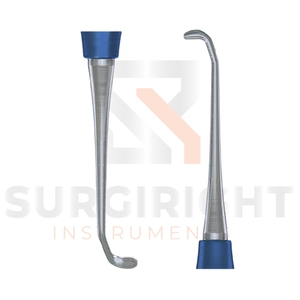 Cureta Gracey de doble cara 03 Curetas dentales periodontales de doble extremo Mango hueco Instrumentos quirúrgicos dentales de acero inoxidable - Product Image 1