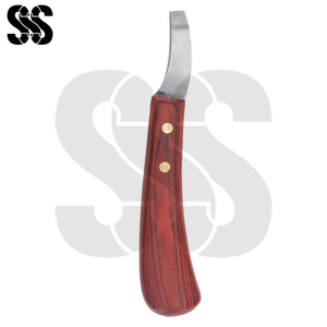 Cuchillo de Herrador Profesional de Acero Inoxidable, Duradero, con Hoja Curva Afilada y Resistente al Óxido para el Recorte de Cascos - Product Image 2