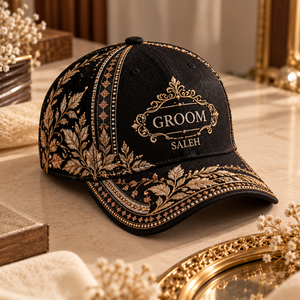 Custom <b>Wedding</b> Party Caps <b>for</b> <b>Men</b> Embroidered Groom <b>Hats</b> Personalized Groomsmen Headwear <b>Wedding</b> Ceremony AccessoriesCustom Wedd - Product Image 3